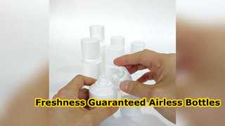 Μπουκάλι Airless 30ml 50ml 80ml 100ml