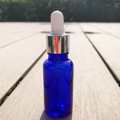 Μπουκάλι αιθέριου ελαίου από γυαλί 30ml 50ml 100ml - Ματ Μπλε Ανακυκλώσιμο