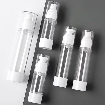 Πλαστικό μπουκάλι χωρίς αέρα 15 ml έως 120 ml με κεφαλή ψεκαστήρα