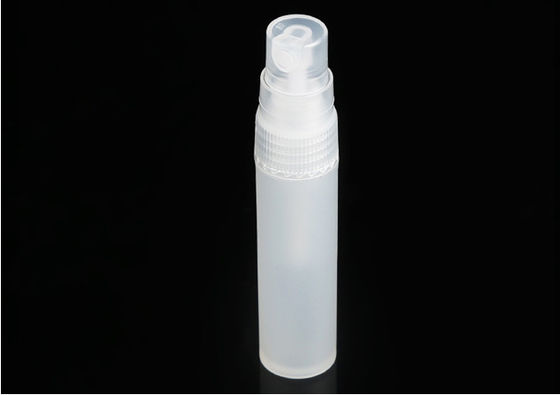 Frosted Mini Fine Mist Spray Bottle with Clear Protective Cap