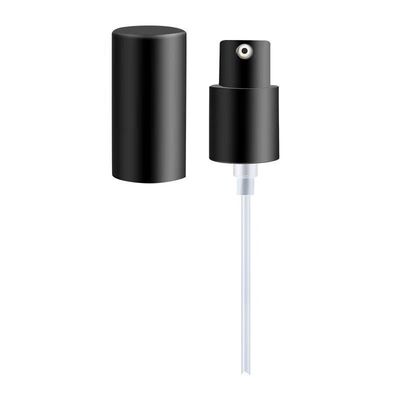 24/28mm αντλία κρέμας χωρίς διάχυση με πλήρες προστατευτικό κάλυμμα για μπουκάλια καλλυντικών