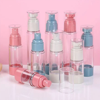 Παγκόσμιο στυλ 50ml φιάλη χωρίς αέρα με διάφορες αντλίες για τη φροντίδα του δέρματος