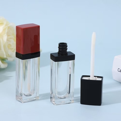 3.5ml τετραγωνικό πλαστικό λάστιχο χείλη σωλήνα με βούρτσα, το χρώμα μπορεί να προσαρμοστεί