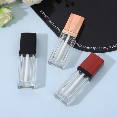 3.5ml τετραγωνικό πλαστικό λάστιχο χείλη σωλήνα με βούρτσα, το χρώμα μπορεί να προσαρμοστεί