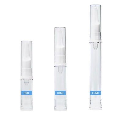 Ζεστή πώληση 15ml Airless Dispenser αντλία μπουκάλι υποστήριξη εξατομίκευση