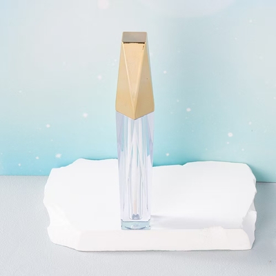 4.5 ml Custom Color Lip Glaze Tube με Flocked Wand Applicator Ακανόνιστο σχήμα