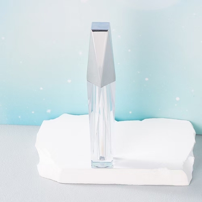 4.5 ml Custom Color Lip Glaze Tube με Flocked Wand Applicator Ακανόνιστο σχήμα