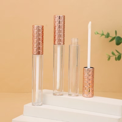 υγρό eyeshadow επισημαίνοντας πλαστικό χείλη γυαλί σωλήνα με το λογότυπο βούρτσας εξατομικευμένο