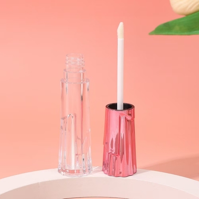 6 ml πλαστικό σωλήνα γυαλί χείλη σε σχήμα φούστα με βούρτσα για εύκολη μεταφορά και βολική εκτύπωση οθόνης