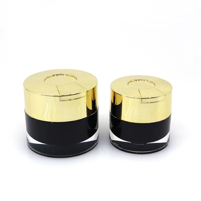 15ml 30ml 50ml χωρητικότητα στρογγυλό βάζο κρέμας με κουτάλι και προσαρμοσμένο σχεδιασμό