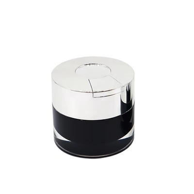 15ml 30ml 50ml χωρητικότητα στρογγυλό βάζο κρέμας με κουτάλι και προσαρμοσμένο σχεδιασμό