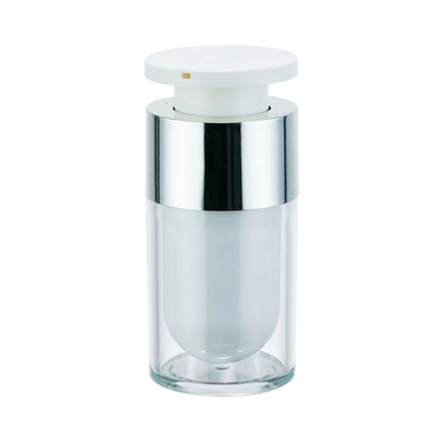 Άδειο Ακρυλικό Μπουκάλι 15ML 30ML 50ML Άδειο Κοσμετικό Κωνέλι Προσαρμοσμένα Χρώματα & Λογότυπο