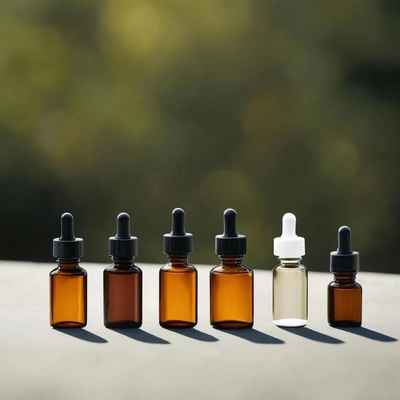 Προσαρμοσμένο κενό 10ML 30ML 50ML 100ML 500ML Essential Glass Flask