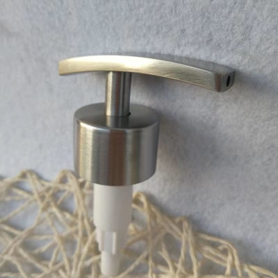 Αντλία λοσιόν από πλαστικό με σπείρωμα Silk-Press Ultra-Smooth με UV εκτύπωση για υγρή λοσιόν περιποίησης δέρματος