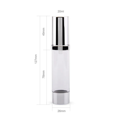 Εμφάνιση Deluxe 20ml 30ml 50ml Φιάλη αντλίας χωρίς αέρα για φροντίδα του δέρματος