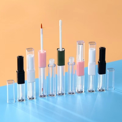 Προσαρμοσμένο διπλό σωλήνα 1,2 ml 2,5 ml 1,8 g για λαμπτήρα χειλιών ή για κραγιόν ή για ματιές