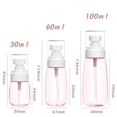 Προσαρμοσμένο 30ml 60ml 100ml UPG πλαστικό μπουκάλι αντλίας ψεκασμού μπουκάλι αντλίας λοσιόν για αρώματα καθαρισμού προσώπου μπουκάλι διάθεσης σαμπουάν