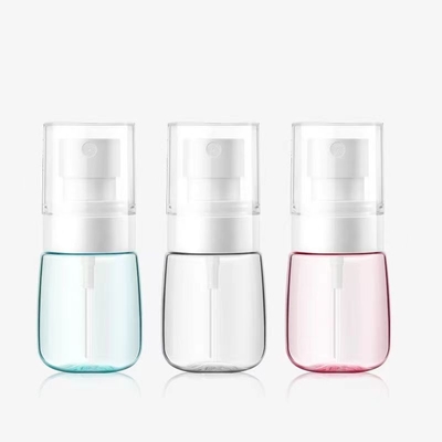 60 ml πλαστικό μπουκάλι PET σχήματος κοκκίου που χρησιμοποιείται για την προσαρμογή σαμπουάν για τη φροντίδα του δέρματος