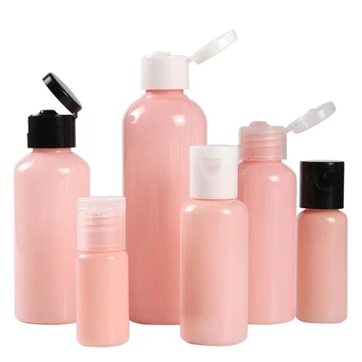 50 ml PET πλαστικό μπουκάλι με καπάκι βίδας Πολλαπλά χρώματα για υγρό