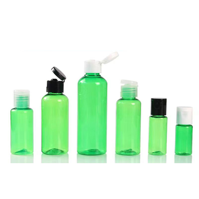 50 ml PET πλαστικό μπουκάλι με καπάκι βίδας Πολλαπλά χρώματα για υγρό