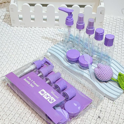 Ζεστό Στάμπλινγκ 50ml πλαστικό μπουκάλι για προσαρμοσμένο χρώμα δερματική περίθαλψη ταξιδιωτικό σύνολο