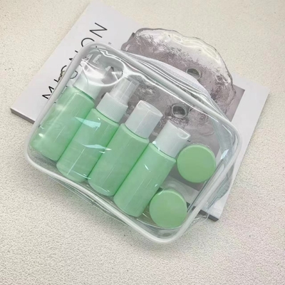 Νεαρό σχεδιασμό 50ml πλαστικό ταξιδιωτικό μπουκάλι με πολυτελή εμφάνιση
