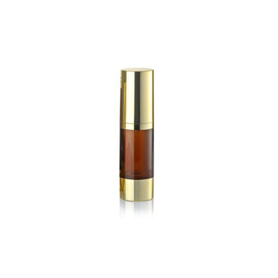 Εμφάνιση Deluxe 30ml μπουκάλι αντλίας χωρίς αέρα με πρώτες ύλες σε στρογγυλό σχήμα και οποιοδήποτε χρώμα