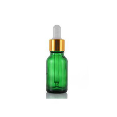 Χονδρικό 15ML 30ML 50ML γυάλινο μπουκάλι αιθέριου ελαίου κενή συσκευασία με καπάκι σταγονιδίου και γυάλινη πιπέτα