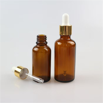 Χονδρικό 10ml 30ml 50ml 100ml Γυρισμένο γυάλινο μπουκάλι Amber YB