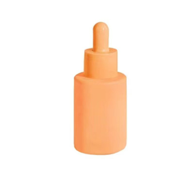Προσαρμοσμένο 20ml 30ml & 50ml Flat Shoulder Glass Essential Oil Flask με καπάκι σταγονιδιού