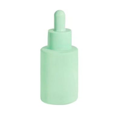 Προσαρμοσμένο 20ml 30ml & 50ml Flat Shoulder Glass Essential Oil Flask με καπάκι σταγονιδιού