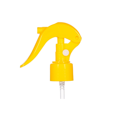 Πορτοκαλί χρώμα 24/410 πλαστικό Mini Trigger Sprayer Υποστήριξη Προσαρμογή