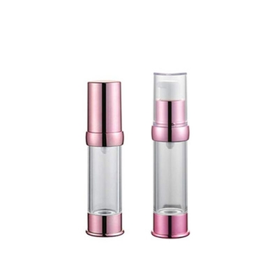 Rose Gold 30 ml UV Aluminum Airless Pump Flask που χρησιμοποιείται για εφαρμογή στην περιποίηση του δέρματος