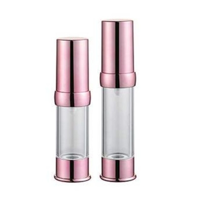 Rose Gold 30 ml UV Aluminum Airless Pump Flask που χρησιμοποιείται για εφαρμογή στην περιποίηση του δέρματος