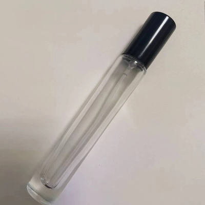 Προσαρμοσμένο 10ml γυάλινο στρογγυλό μπουκάλι αρωματικού ψεκασμού με ψεκαστήρα και καπάκι