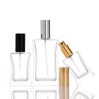 Χονδρικό 20ML 30ML & 50ML τετραγωνικό γυάλινο μπουκάλι αρώματος κενή συσκευασία