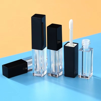 1.2 ml χωρητικότητα πλαστικό τετραγωνικό σχήμα κενό λαμπτήρα χείλη σωλήνα δοχείο για συσκευασία