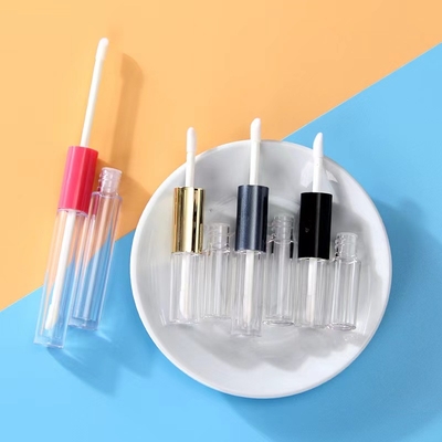 Προσαρμοσμένα δοχεία διπλής κεφαλής 1ml 1.5ml & 2.5ml για άδειο σωλήνα λαμπτήρα χειλιών