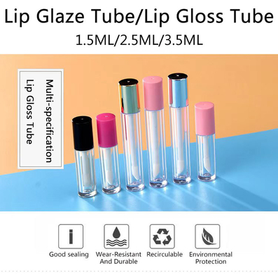 Προσαρμοσμένο 1.5ml 2.5ml 3.5ml σωλήνα Lip Stick με πλαστικό υλικό