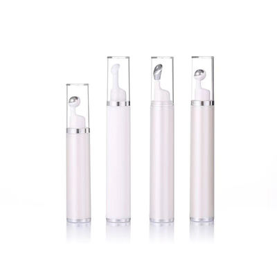 Δημοφιλές Τύπος 15ml Πλαστικό Μπουκάλι Eye Roll Cream Airless που Χρησιμοποιείται για Συσκευασία Περιποίησης Δέρματος