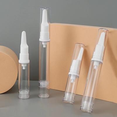 Προσαρμοσμένο 15 ml Eye Cream Airless Pump Bottle με ειδικό κεφάλι που χρησιμοποιείται για καλλυντικά