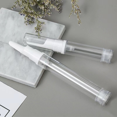 Προσαρμοσμένο 15 ml Eye Cream Airless Pump Bottle με ειδικό κεφάλι που χρησιμοποιείται για καλλυντικά