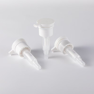 Εξατομικευμένη πλαστική αντλία λοσιόν 28MM 4cc για καλλυντικά μπουκάλια