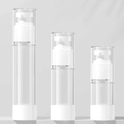 Πλαστικό μπουκάλι χωρίς αέρα 15 ml έως 120 ml με κεφαλή ψεκαστήρα