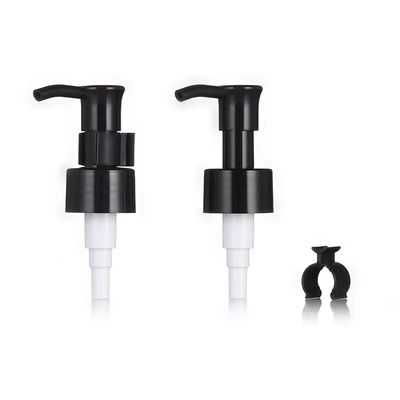 Προσαρμοσμένη αντλία λοσιόν PP με κλιπ για φροντίδα του δέρματος 24/28mm