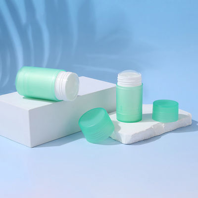 30g 100g πλαστικό κενό αποσμητικό μαρμάρι για τη φροντίδα του δέρματος