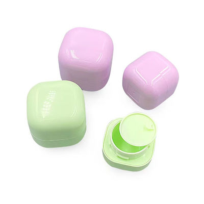 Προσαρμοσμένο Πλαστικό PP Τετράγωνο Δοχείο Κρέμας 20g έως 100g