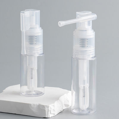 Χονδρικό πλαστικό μπουκάλι PET με κεφαλή αντλίας ψεκασμού σκόνης σε 14ml 18ml 25ml 35ml 50ml 60ml Μεγέθη για εφαρμογή χωρίς φασαρίες