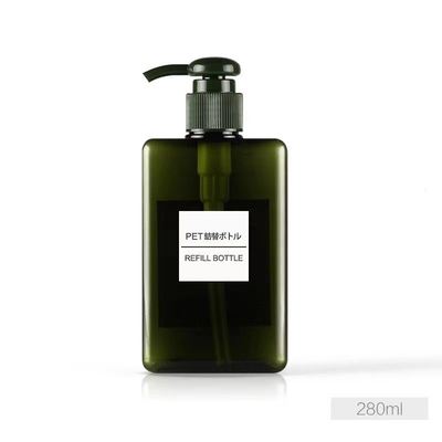 Χονδρική Τετράγωνη Φιάλη Λοσιόν PETG με Κεφαλή Αντλίας για Καλλυντικά Προϊόντα - MOQ 10000 τεμάχια