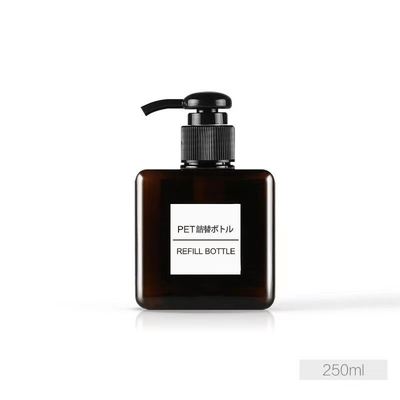 Χονδρική Τετράγωνη Φιάλη Λοσιόν PETG με Κεφαλή Αντλίας για Καλλυντικά Προϊόντα - MOQ 10000 τεμάχια